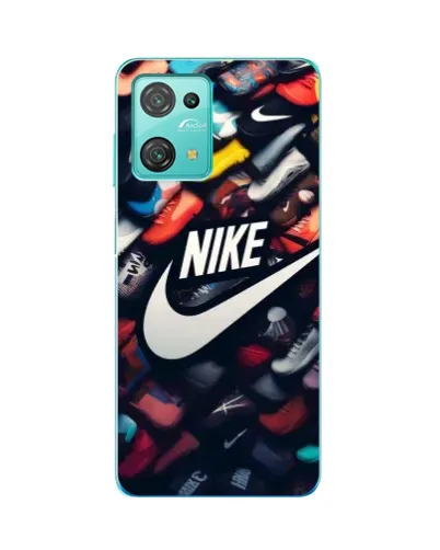 Чехол для Blackview Oscal C30 Pro с картинкой «Коллекция кроссовок Nike»