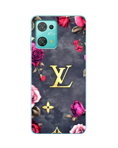 Чехол для Blackview Oscal C30 Pro с картинкой «Цветочный Louis Vuitton»