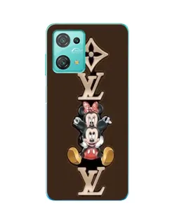 Чехол для Blackview Oscal C30 Pro с картинкой «LV и Микки Маус»