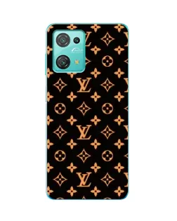 Чехол для Blackview Oscal C30 Pro с картинкой «Золотая монограмма LV»