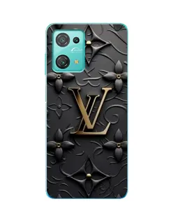 Чехол для Blackview Oscal C30 Pro с картинкой «Кожаная текстура LV»