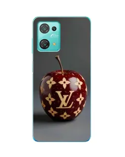 Чехол для Blackview Oscal C30 Pro с картинкой «Красное яблоко LV»
