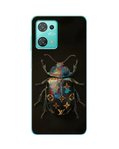 Чехол для Blackview Oscal C30 Pro с картинкой «LV — мраморный принт»