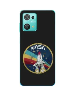 Чехол для Blackview Oscal C30 Pro с картинкой «NASA — эмблема миссии»