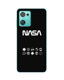 Чехол для Blackview Oscal C30 Pro с картинкой «NASA — технический принт»