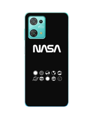 Чехол для Blackview Oscal C30 Pro с картинкой «NASA — технический принт»