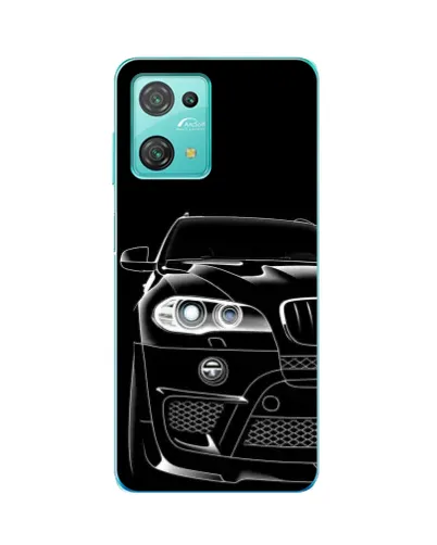 Чехол для Blackview Oscal C30 Pro с картинкой «Темный силуэт BMW»