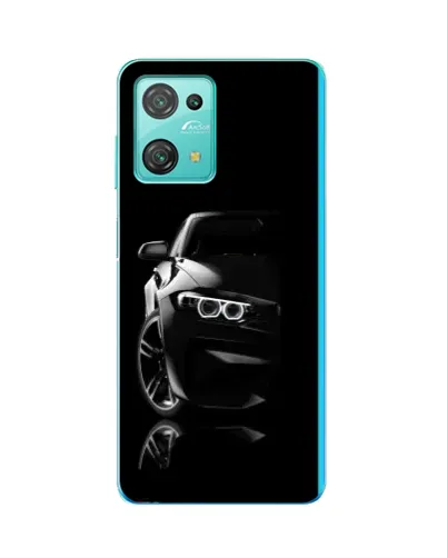 Чехол для Blackview Oscal C30 Pro с картинкой «Силуэт BMW в темноте»