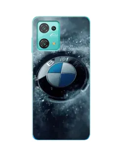 Чехол для Blackview Oscal C30 Pro с картинкой «Логотип BMW — лед»