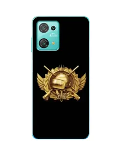 Чехол для Blackview Oscal C30 Pro с картинкой «PUBG — оранжевый градиент»