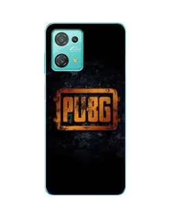 Чехол для Blackview Oscal C30 Pro с картинкой «PUBG — золотой логотип»