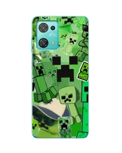Чохол для Blackview Oscal C30 Pro з картинкою «Кріпери Minecraft»