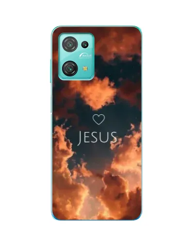 Чехол для Blackview Oscal C30 Pro с картинкой «Сияние Имени Jesus»
