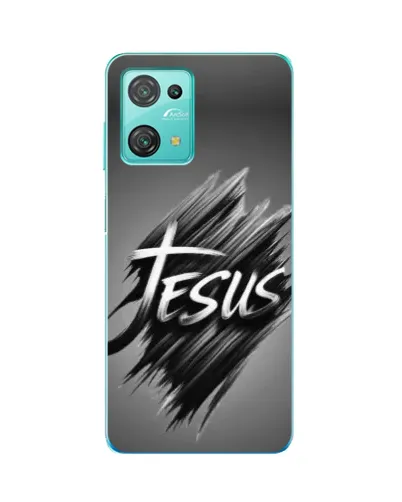 Чехол для Blackview Oscal C30 Pro с картинкой «Надпись Jesus Graffiti»
