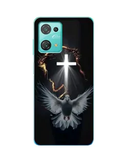 Чехол для Blackview Oscal C30 Pro с картинкой «Голубь и Свет»