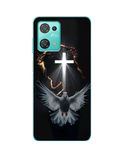 Чехол для Blackview Oscal C30 Pro с картинкой «Голубь и Свет»