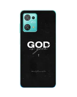 Чехол для Blackview Oscal C30 Pro с картинкой «GOD — Бог над всем»