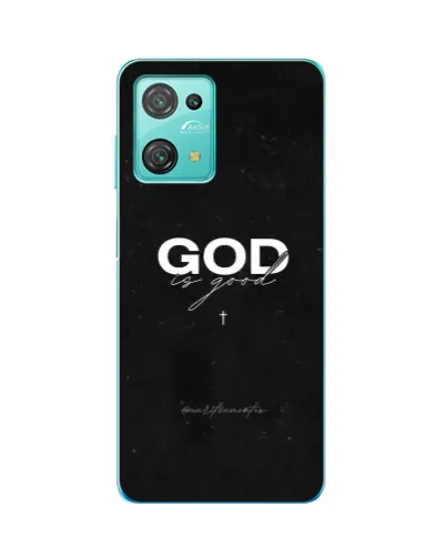Чехол для Blackview Oscal C30 Pro с картинкой «GOD — Бог над всем»