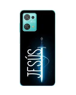 Чехол для Blackview Oscal C30 Pro с картинкой «Меч Духа Jesus»