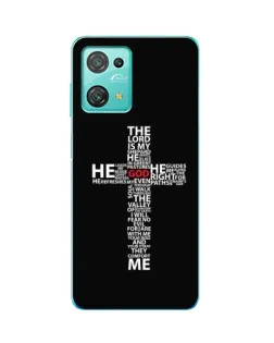 Чехол для Blackview Oscal C30 Pro с картинкой «Текстовый крест» Чехол для Blackview Oscal C30 Pro с картинкой «Текстовый крест»