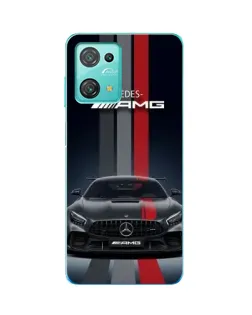 Чохол для Blackview Oscal C30 Pro з картинкою «Mercedes — білий карбон»