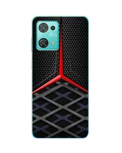 Чохол для Blackview Oscal C30 Pro з картинкою «Mercedes Carbon Grid»