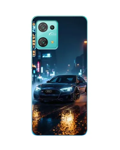 Чохол для Blackview Oscal C30 Pro з картинкою «Нічне місто та Audi» Чохол для Blackview Oscal C30 Pro з картинкою «Нічне місто та Audi»