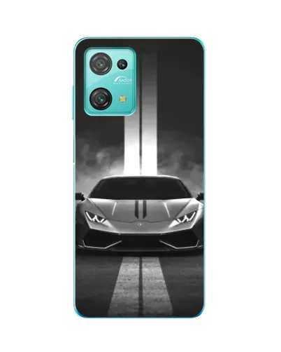 Чехол для Blackview Oscal C30 Pro с картинкой «Lamborghini симметрия дорог»