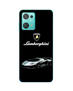 Чехол для Blackview Oscal C30 Pro с картинкой «Логотип Lamborghini классика»