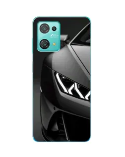 Чехол для Blackview Oscal C30 Pro с картинкой «Lamborghini фары детализация»