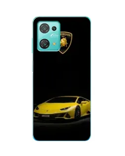 Чехол для Blackview Oscal C30 Pro с картинкой «Lamborghini желтый акцент»