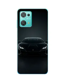 Чехол для Blackview Oscal C30 Pro с картинкой «Черный Lamborghini Aventador»