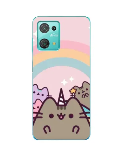 Чехол для Blackview Oscal C30 Pro с картинкой «Единорог Pusheen»