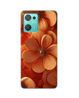 Чохол для Blackview Oscal C30 Pro з картинкою «Помаранчева макро квітка» Чохол для Blackview Oscal C30 Pro з картинкою «Помаранчева макро квітка»