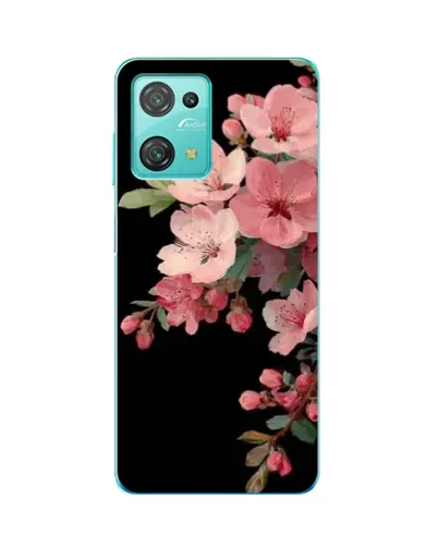 Чехол для Blackview Oscal C30 Pro с картинкой «Розовая ветка сакуры»