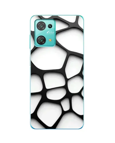 Чехол для Blackview Oscal C30 Pro с картинкой «Белая объемная сетка» Чехол для Blackview Oscal C30 Pro с картинкой «Белая объемная сетка»