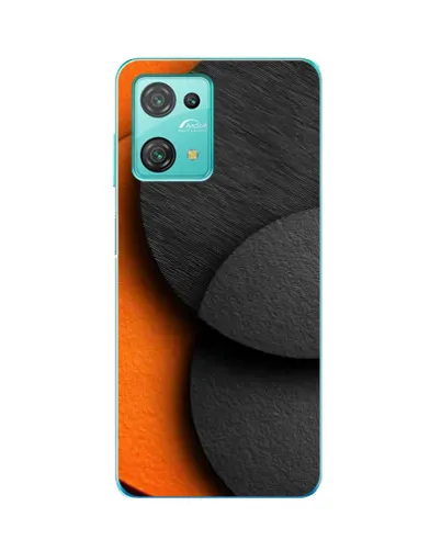 Чехол для Blackview Oscal C30 Pro с картинкой «Геометрия оранжевых кругов» Чехол для Blackview Oscal C30 Pro с картинкой «Геометрия оранжевых кругов»