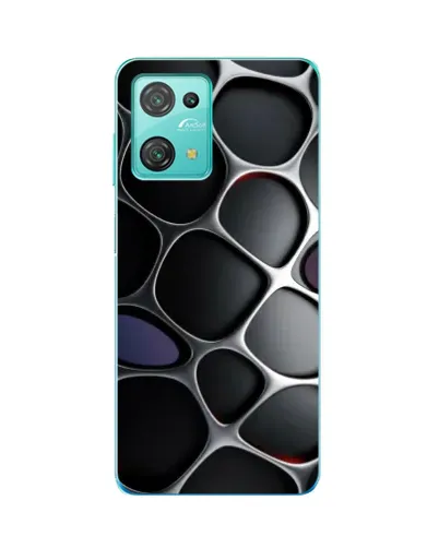 Чехол для Blackview Oscal C30 Pro с картинкой «Объемная темная решетка» Чехол для Blackview Oscal C30 Pro с картинкой «Объемная темная решетка»