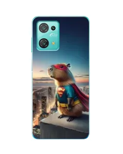 Чехол для Blackview Oscal C30 Pro с картинкой «Капи-мен супергерой»