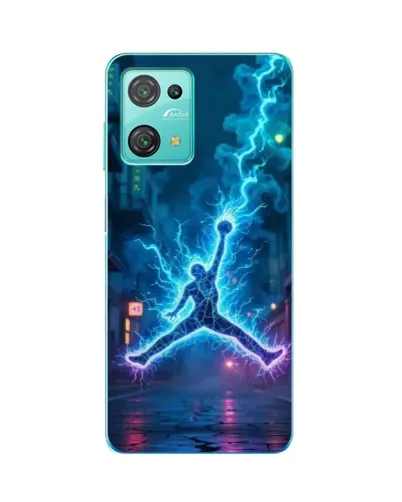 Чехол для Blackview Oscal C30 с картинкой «Jordan Gold Jumpman»