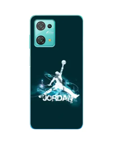 Чехол для Blackview Oscal C30 с картинкой «Jordan Blue Fire»