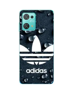 Чехол для Blackview Oscal C30 с картинкой «Adidas Trefoil Blue»
