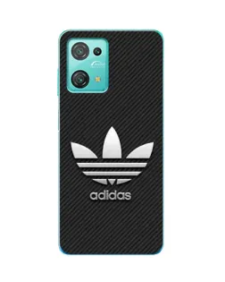 Чехол для Blackview Oscal C30 с картинкой «Adidas Карбоновая текстура»