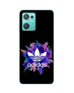 Чехол для Blackview Oscal C30 с картинкой «Взрыв красок Adidas»
