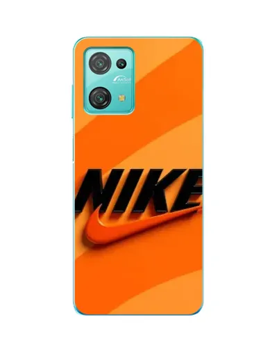 Чехол для Blackview Oscal C30 с картинкой «Оранжевый драйв Nike»