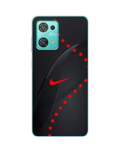 Чехол для Blackview Oscal C30 с картинкой «Абстрактный дизайн Nike»
