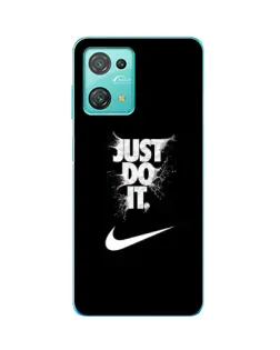 Чохол для Blackview Oscal C30 з картинкою «Текстовий принт Nike»