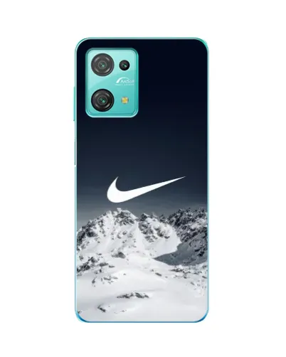 Чехол для Blackview Oscal C30 с картинкой «Nike — зимние горы»