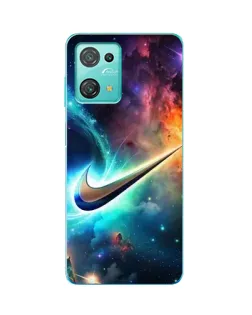 Чохол для Blackview Oscal C30 з картинкою «Космічний Nike Swoosh»
