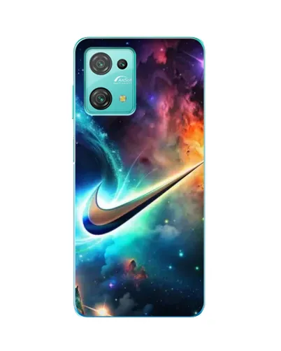 Чехол для Blackview Oscal C30 с картинкой «Космический Nike Swoosh»